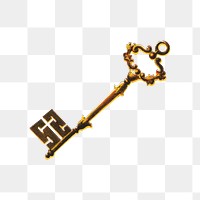 Medieval key png, Masonic chart of the Scottish rite illustration on transparent background. Remixed by rawpixel.