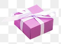 Gift box png, isolated object, transparent background