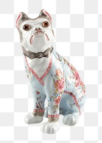 PNG Dog figure illustration transparent background. Remixed by rawpixel.