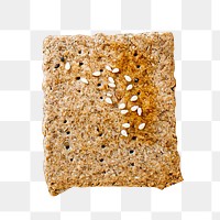 Crispy crackers png, food element, transparent background