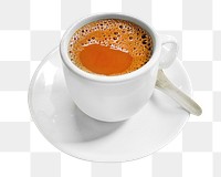 Coffee cup png collage element on transparent background