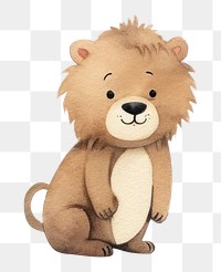 PNG Animal cartoon cute toy. 