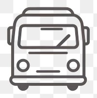 PNG Bus vehicle logo transportation. AI generated Image by rawpixel.
