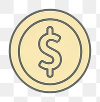 PNG Money logo backgrounds line. AI generated Image by rawpixel.
