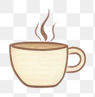 PNG Coffee cup saucer drink logo. AI generated Image by rawpixel.