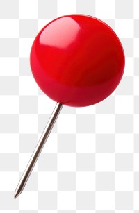 PNG Red push pin lollipop circle sphere. AI generated Image by rawpixel.
