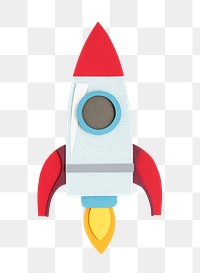 Rocket png sticker, transparent background