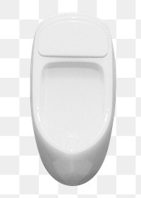 Toilet urinal png sticker, transparent background