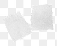 Ripped paper png, transparent background