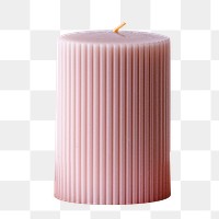 Scented candle png sticker isolated image, transparent background