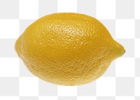 Fresh lemons png sticker, transparent background