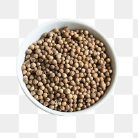 Coriander seeds png sticker, transparent background