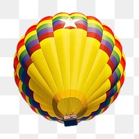 Png hot air balloon, isolated object, transparent background