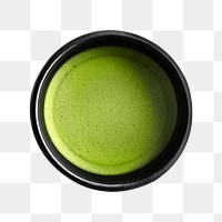 Japanese matcha png, transparent background