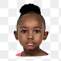 Little girl png element, transparent background