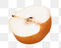 Png pear, transparent background