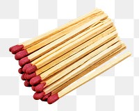 Png matches, isolated image, transparent background