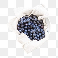 Png blueberry, transparent background