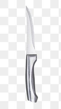 Kitchen knife png, isolated object, transparent background