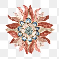 PNG Chinese flower, vintage illustration, transparent background.  Remixed by rawpixel. 