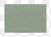 PNG Green vintage paper, transparent background.  Remixed by rawpixel. 