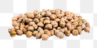 Chickpea png, healthy food, transparent background