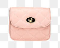 PNG Pink purse  , collage element, transparent background