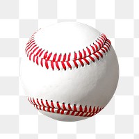 PNG baseball, collage element, transparent background