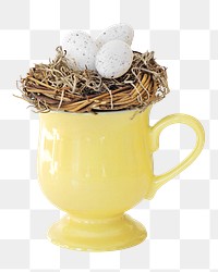 Eggs on cup png food, transparent background