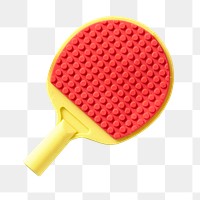 Table tennis racket png indoor sport, transparent background