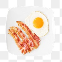 Easy breakfast png, food element, transparent background