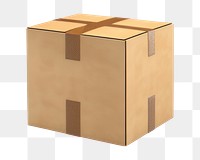 PNG Cardboard boxes white background delivering container. 