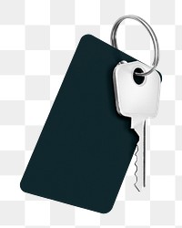 Png hotel room key, transparent background