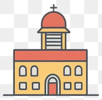 PNG Church architecture building drawing. AI generated Image by rawpixel.
