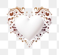 PNG Heart jewelry celebration accessories. AI generated Image by rawpixel.