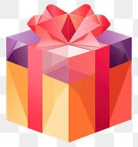PNG Gift box art celebration anniversary. AI generated Image by rawpixel.