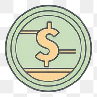 PNG Money logo currency savings. AI generated Image by rawpixel.