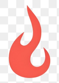 PNG Fire logo glowing burning. AI generated Image by rawpixel.