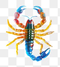 PNG Scorpion made from polyethylene scorpion invertebrate weaponry.