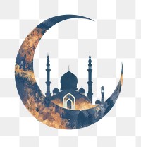 PNG Illustration ramadan Islamic mosque moon architecture