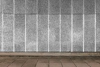 PNG urban wall mockup, transparent design