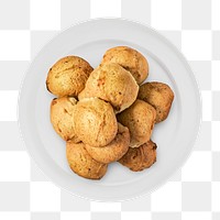 Bread rolls png sticker, food photography, transparent background