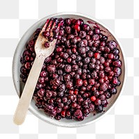 Png cranberry sauce sticker, food photography, transparent background