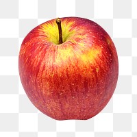 Gala apple png clipart, fresh fruit on transparent background