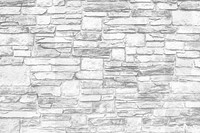 Stone wall png overlay texture, abstract design on transparent background 