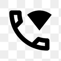 Wifi Calling png, communication icon, outline style