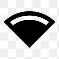 Network Wifi png, device icon, fill style