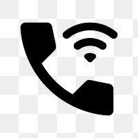 PNG Wifi Calling 3, device icon, round symbol style