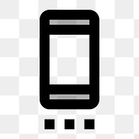 PNG Settings Cell, action icon, two tone style on transparent background