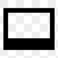 PNG Video Label icon, sharp style, transparent background